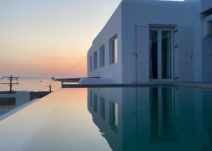 Mykonian Luxury Villa Azure W Sea View And Pool