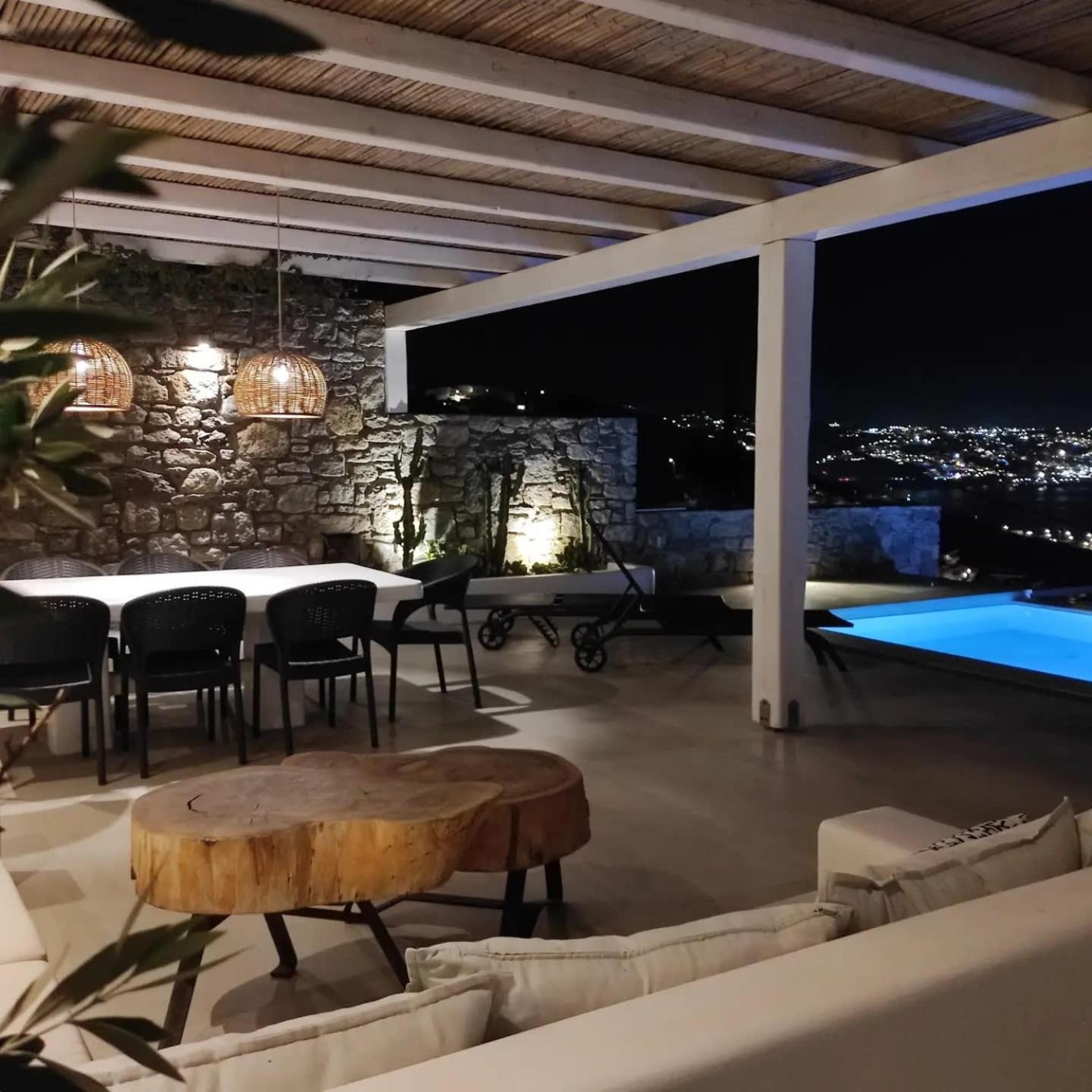 Mykonian Luxury Azure W Sea View And Pool Villa *
